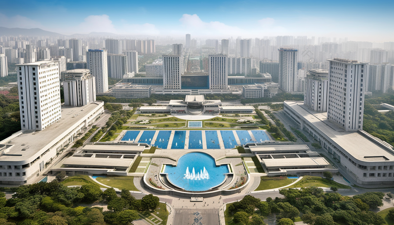 现代城市规划都市对称高楼大厦金融城市都市建筑摄影,高清,摄影图,摄影图片,图片大全,摄影图免费下载
